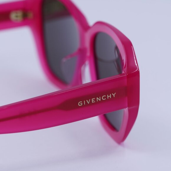 ?️ New Givenchy GV40075F 75E Sunglasses - Fuxia Frame, Grey Lenses main image 9